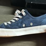 Converse  + Jack Purcell - the one with the wedge. Women’s 7 Navy sneakers Photo 5
