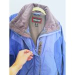 Marmot  Blue Hooded Softshell Ski Jacket Size Small Photo 5