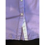 DKNY Purple Pastel Lavender button down collar Womens Size Medium Photo 7