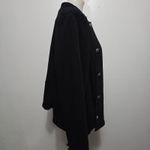 Torrid Black French Terry Military Crop Jacket 3X Military Steampunk Edgy Photo 3