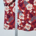 D&Co Rose Red Tropical Floral Short Sleeve Tee Shirt Size 2X Photo 6