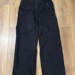 Gap  Loose Khakis Black wide leg jeans Photo 9