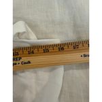 NWT Quince Sleeveless Smocked Back Square Neck Crop Tank Top White Women Medium Photo 9