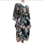 City Chic Green Cocktail Dress 20 Plus Size Semi Formal Dress Holiday Party Boho Photo 4