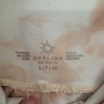 Womens Size S Aerie Offline The Hugger High Rise Bike Shorts Orange Tie Dye Photo 2