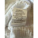 Flawless White 100% Cotton Gauze Hoodie Top Women’s S Photo 6