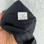 Yves Cossette Depeche Mode Silk Floral Embroidered‎ Beaded High Rise Crop Pant Black Size 10 Photo 14