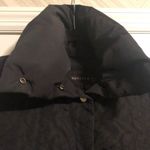 Kenneth Cole Black Puffer Long Coat - No Hood Photo 1