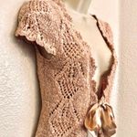 Bebe NWOT gorgeous  cardigan with touches of sequins throughout. Sz M Photo 2
