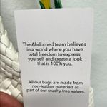 Ahdorned | Vegan Tote Bag w/ Lemon Removable Crossbody Strap 🍋 White Photo 5