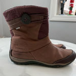 Merrell  Tan and Burgundy Outdoor Boots Photo 0