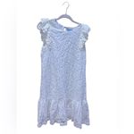 CeCe  Floral Ruffle Sleeve A-Line Dress Photo 1