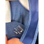 Nike  T-back studio training top blue size small Photo 2