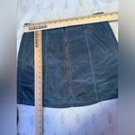 American Eagle  Hi-Rise A-Line Corduroy Zip Front‎ Mini Skirt Women's Size 6 Reg Photo 4