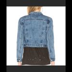Obey  denim star cropped jacket Photo 1