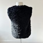 Aritzia Talula Park Slope Faux Fur Vest in Black | XXS Photo 7