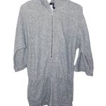 BCBGMAXAZRIA  Bryoni Heather grey hooded romper size XS Photo 1