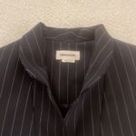 Zadig & Voltaire VEX Striped 'Fever' Waistcoat Black Pinstripe Size S Photo 4