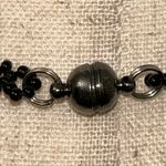 Hamaca Beaded Statement “Peacock” Magnetic Clasp Closure Bib Necklace Size OS Multiple Photo 1