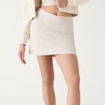 Athleta 14T Brooklyn Mid Rise Skort 16" Size 14 Tall Abalone Beige Photo 5