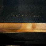 Bags By Dorian Vintage Faux Leather Purse Handbag 60s Women's 9" Black Gold Photo 4