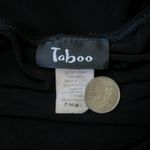 Taboo Vintage 90s  Black Babydoll Asymmetrical Halter Dress Photo 8