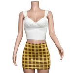 With Jean WITH JÉAN Miles Mini Skirt, Cher, XS Photo 3