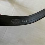 SALE Vintage Faux Leather and Fabric Belt Tan Photo 3