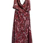 Fame and Partners  Floral Cowl Neck Dress Photo 1