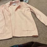 Magaschoni  pink open blazer sweater M Photo 2