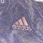 Adidas New Terry cloth  pink and blue hoodie adjustable bottom Photo 3