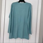 Victoria's Secret Victoria’s Secret womens gold label vintage cardigan sweater aqua small Photo 2