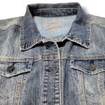 Celebrity Pink Jeans Jacket Size Medium M Women's Jean Jacket Blue Denim Jacket Women's Jacke Photo 2