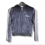 Hale Bob  Velour Hooded Track Jacket Photo 8