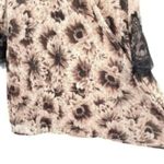 ASTR Anthropologie  The Label Floral Print Lace Babydoll Mini Shift Dress Photo 10