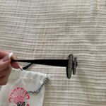 Free People Black Oval Sunglasses Photo 3