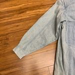 Vintage Jag Denim Dress Womens Small Blue Long Sleeve Button Front Light Wash Photo 2