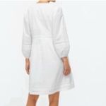 J.Crew  V-neck Mini dress with Crochet trim Photo 2