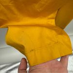 Cult Gaia  Calista Short Sleeve Faux Wrap Midi Dress‎ in Tumeric Gold Yellow Sz 2 Photo 9