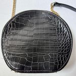 Forever 21 Black Faux Alligator Skin Crossbody Purse Photo 1