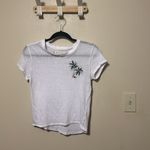 Free People  We The Free Beachy Keen Embroidered Tee Size‎ XS Photo 3