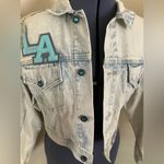 Vintage LA Gear Original Jean Essential Denim Jacket Women’s L Blue Size L Photo 4
