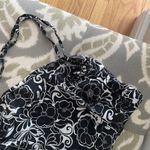 Old Navy intimates sleep shorts black and white floral size medium Photo 1