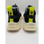 Steve Madden Shoes Women 7 Black NY90 Cinch Tie Myles Sneaker Fashion Outdoor Photo 6