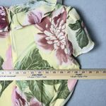 Danny & Nicole Womens Midi Fit & Flare Dress Yellow Dandelion Ruffled Photo 9