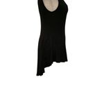 Women’s Black Sleeveless Tank Top High Low Hem. Very Flattering Fit. Size S/M Photo 4