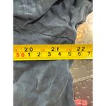 Victoria's Secret Vintage  Silk Button Down Shirt Top Blouse Womens Size M Blue Photo 3