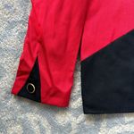Vintage Morgan Miller Wool Blazer & Skirt Set Red Black 16 Photo 2