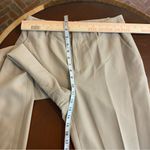 Ralph Lauren Lauren  Tan Classic Trousers 100% wool‎ size 6 old money career 90’s Photo 4