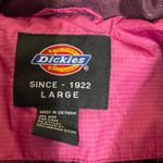 Dickies  Puffer long sleeve light weight water proof pink women's Jacket‎ size L Photo 10